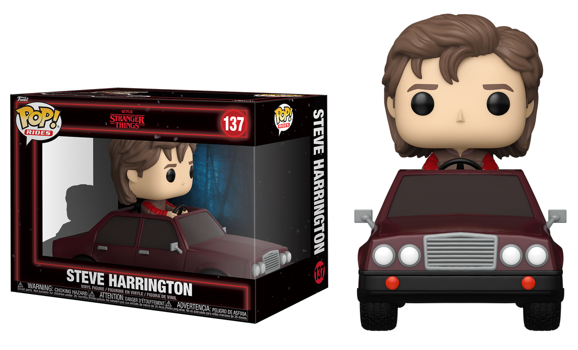 Steve Harrington in Car #137 - Stranger Things Season 5 Funko Pop!