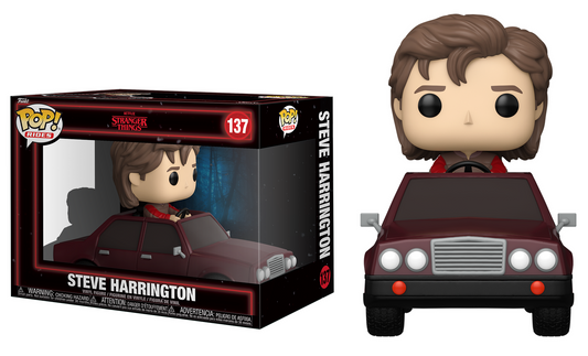 Steve Harrington in Car #137 - Stranger Things Season 5 Funko Pop!