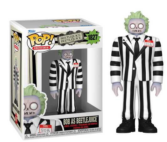 Por Encargo - Bob as Beetlejuice #1827 - Beetlejuice Beetlejuice Funko Pop!