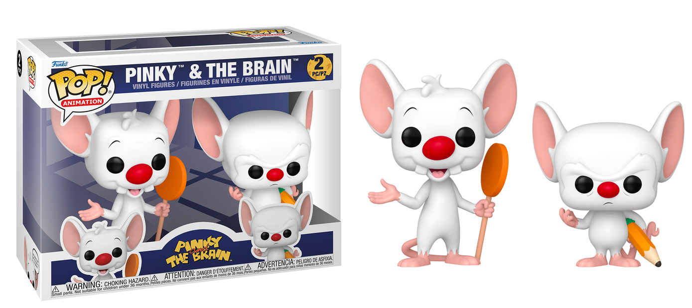 Preventa Pinky & The Brain #2Pack - Pinky and The Brain Funko Pop!