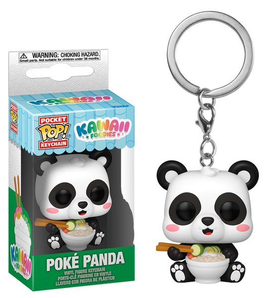 Llavero Poke Panda - Kawaii Foodies Keychain Pop!