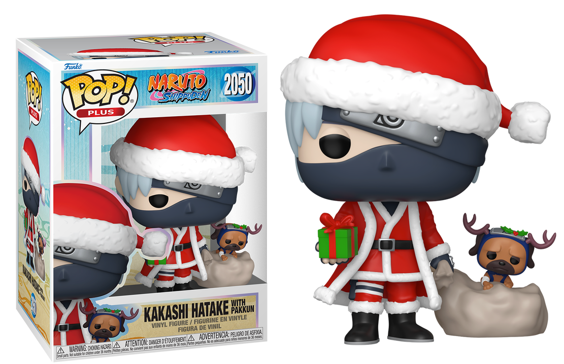 Preventa Kakashi Hatake with Pakkun #2050 - Naruto Shippuden Holiday Funko Pop!