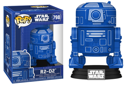Preventa R2-D2 Blueprint #798 - Star Wars Funko Pop!