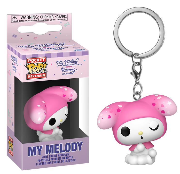 Keychain My Melody - Sanrio Hello Kitty and Friends Funko Pop!
