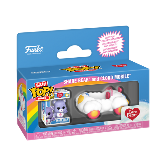 Por Encargo - Bitty Pop Share Bear and Cloud Mobile - Care Bears Bitty Pop!