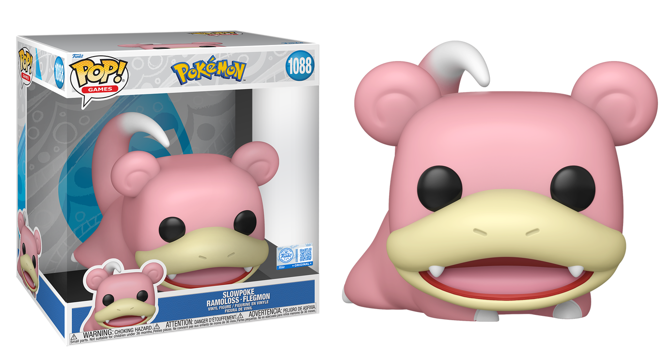 Preventa Rápida Slowpoke 10 inch #1088 - Pokemon Funko Pop!