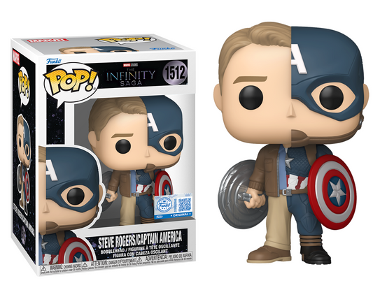 Preventa Rápida Steve Rogers / Captain America #1512 - Marvel's The Infinity Saga Funko Pop!