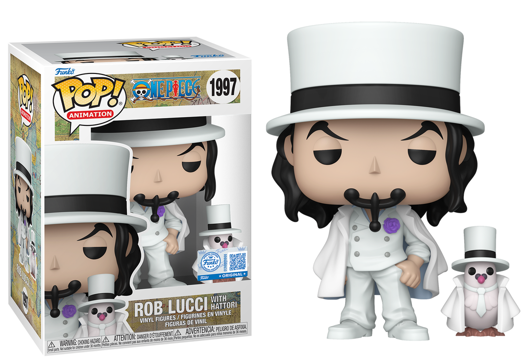 Rob Lucci with Hattori Special Edition #1997 - One Piece Funko Pop!