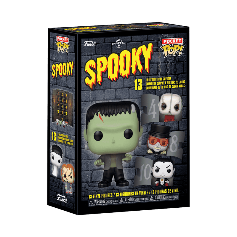 Advent Calendar (Calendario de Adviento) Spooky Halloween 13 Days - Horror Funko Pop!