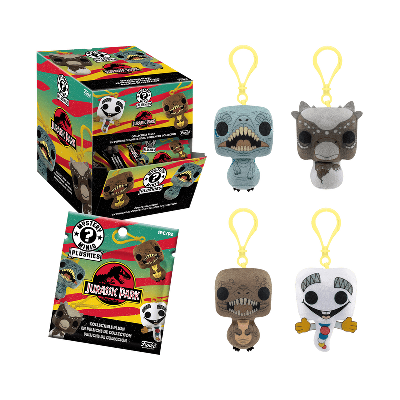 Preventa Rápida Jurassic Park Plushies - Mystery Minis (Cajas Misteriosas) Funko Pop!