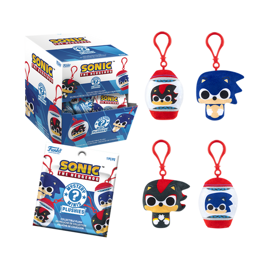 Preventa Rápida Sonic The Hedgehog Plushies - Mystery Minis (Cajas Misteriosas) Funko Pop!