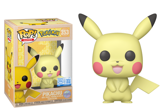 Preventa Rápida Pikachu Soft Color #353 - Pokemon Funko Pop!