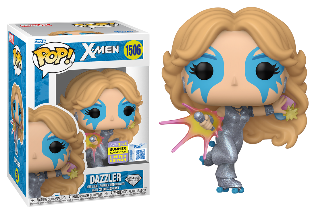 Preventa Rápida Dazzler Diamond SDCC 2025 #1506 - Marvel X-Men Funko Pop!