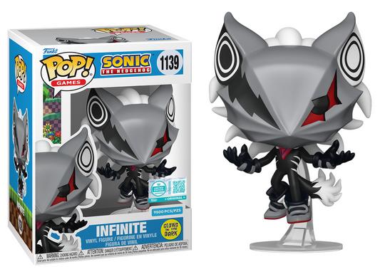 Infinite GITD 9500 Piezas #1139 - Sonic The Hedgehog Funko Pop!