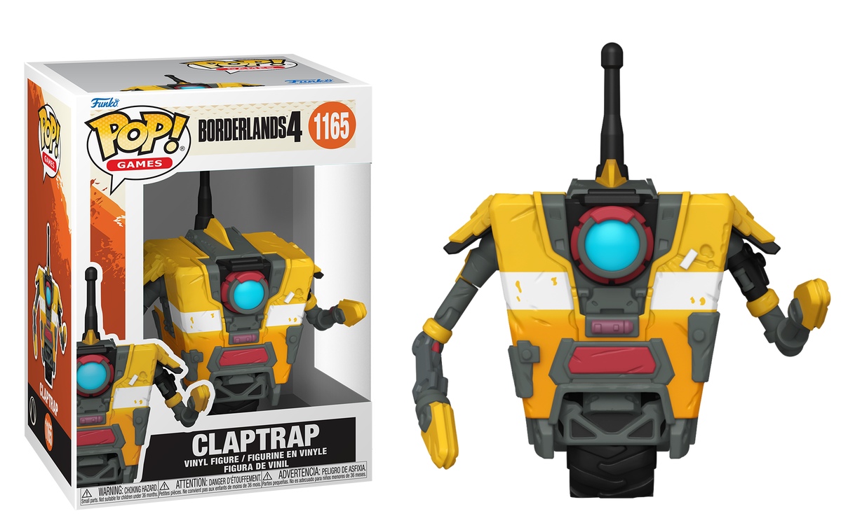 Preventa Claptrap #1165 - Borderlands 4 Funko Pop!