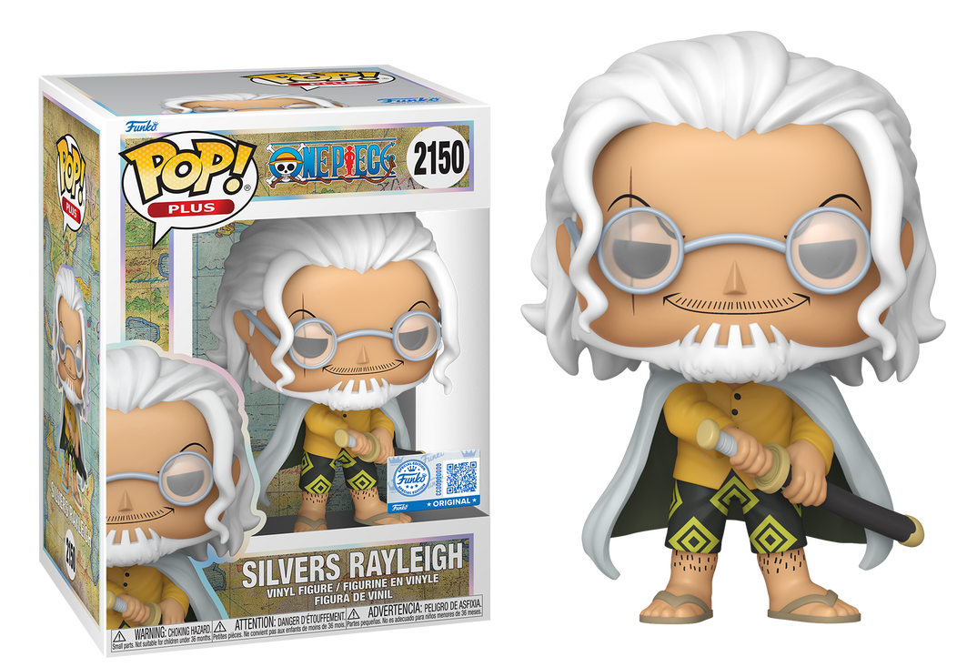 Preventa Silvers Rayleigh Plus Exclusive #2150 - One Piece Funko Pop!