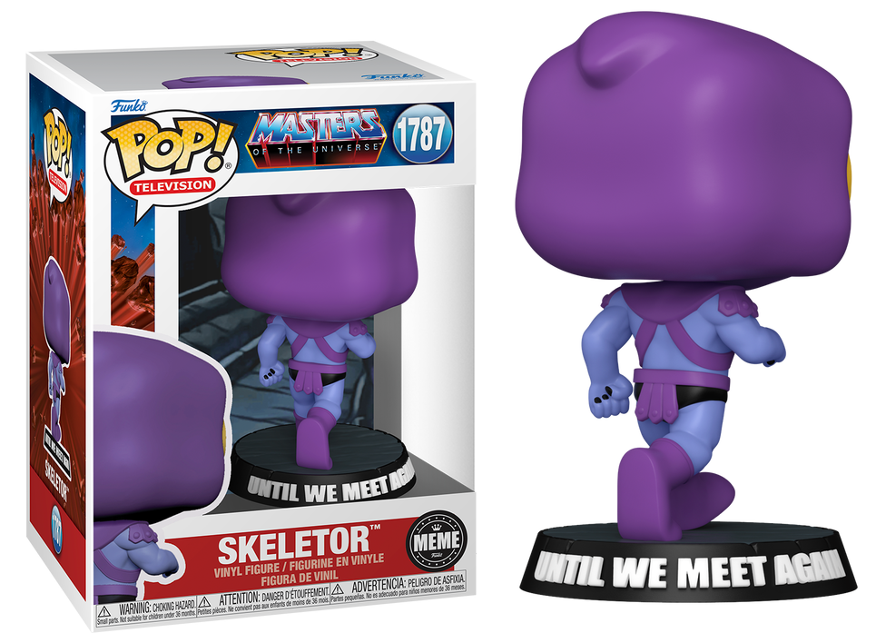 Preventa Skeletor Running Away Meme #1787 - Masters of The Universe Funko Pop!