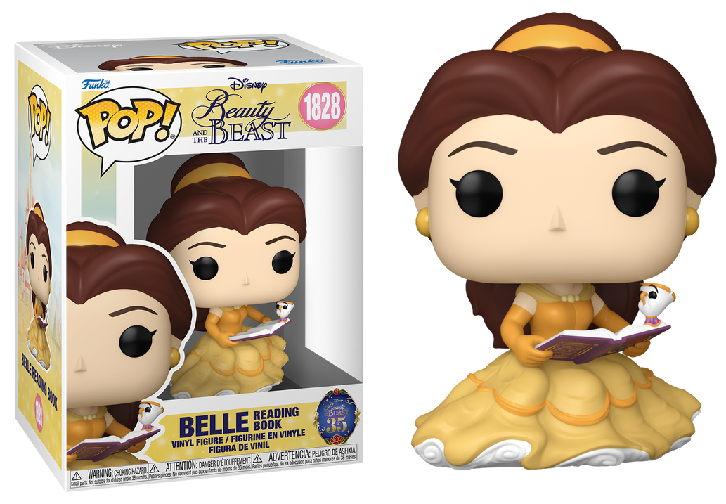 Preventa Belle Reading Book #1828 - Disney's Beauty and The Beast (La Bella y la Bestia) Funko Pop!