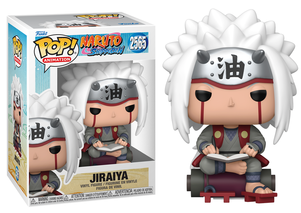 Preventa Jiraiya Reading Book #2565 - Naruto Shippuden Funko Pop!