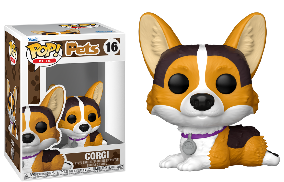 Preventa Corgi #16 - Pets Funko Pop!