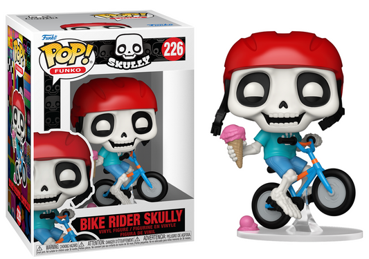 Preventa Bike Rider Skully #226 - Skully Funko Pop!