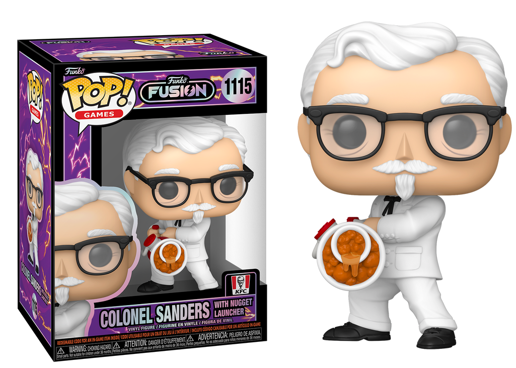 Preventa Colonel Sanders with Nugget Launcher #1115 - Funko Fusion Funko Pop!