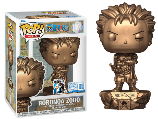 Zoro Bronze Statue Plus #1901 - One Piece Funko Pop!