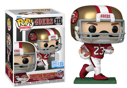 Preventa Rápida Christian McCaffrey #313 - NFL 49ers Funko Pop!