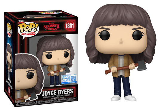 Preventa Rápida Joyce Byers Exclusive #1801 - Stranger Things Season 5 Funko Pop!