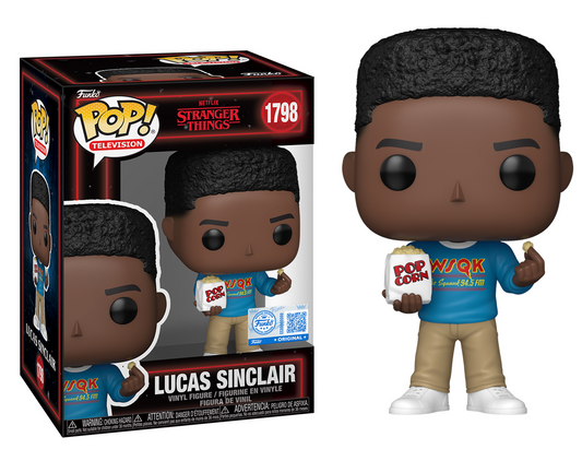 Preventa Rápida Lucas Sinclair Exclusive #1798 - Stranger Things Season 5 Funko Pop!