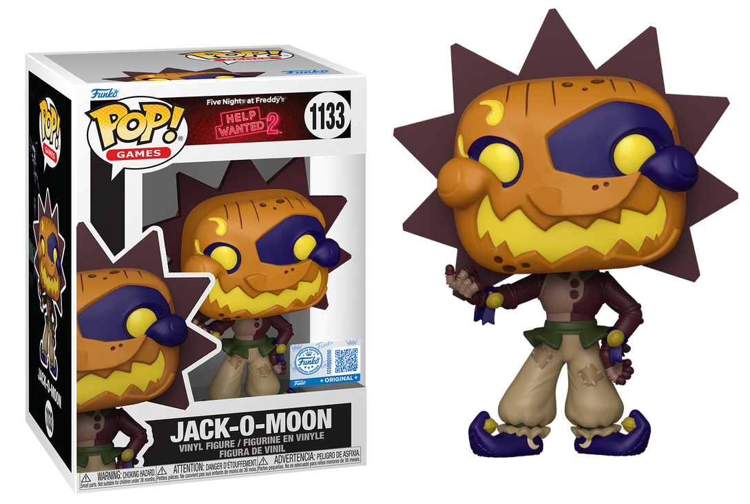 Preventa Rápida Jack-O-Moon #1133 - Five Nights at Freddy's Help Wanted 2 Funko Pop!