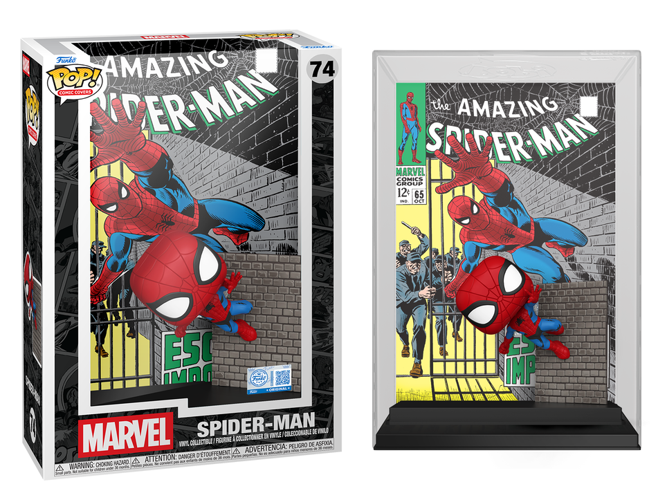 Preventa Rápida Spider-Man Cover #74 - Marvel Funko Pop!