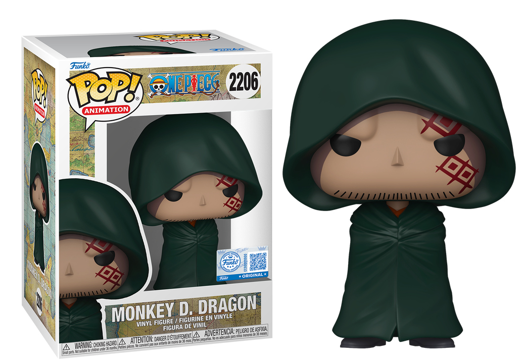 Preventa Rápida Monkey D. Dragon Exclusive #2206 - One Piece Funko Pop!