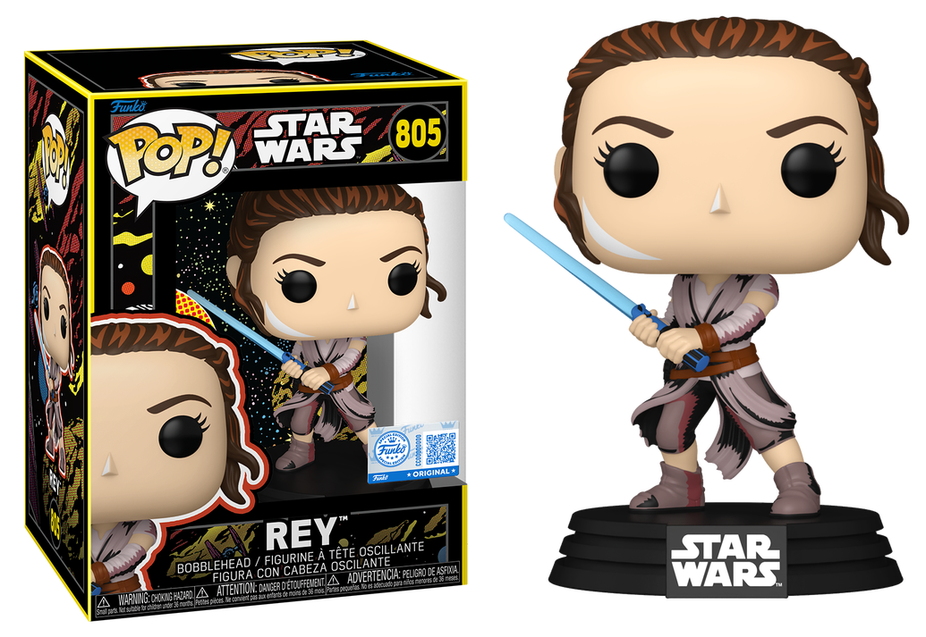 Preventa Rapida Rey Exclusive #805 - Star Wars Funko Pop!