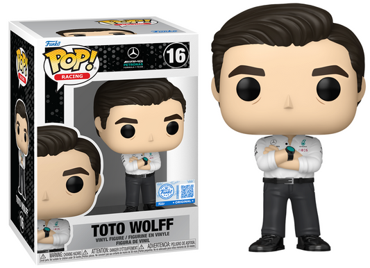 Preventa Rápida Toto Wolf Exclusive #16 - Formula 1 One Sports Funko Pop!