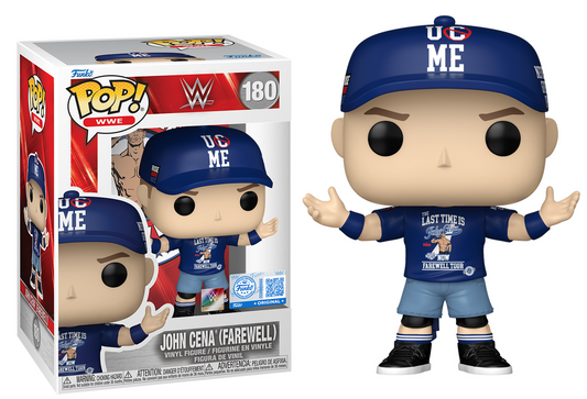 Preventa John Cena (Farewell) Funko Shop #180 - WWE Funko Pop!