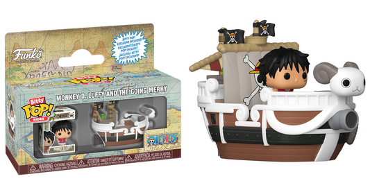 Preventa Bitty Pop Monkey D. Luffy and The Going Merry - One Piece Bitty Pop!