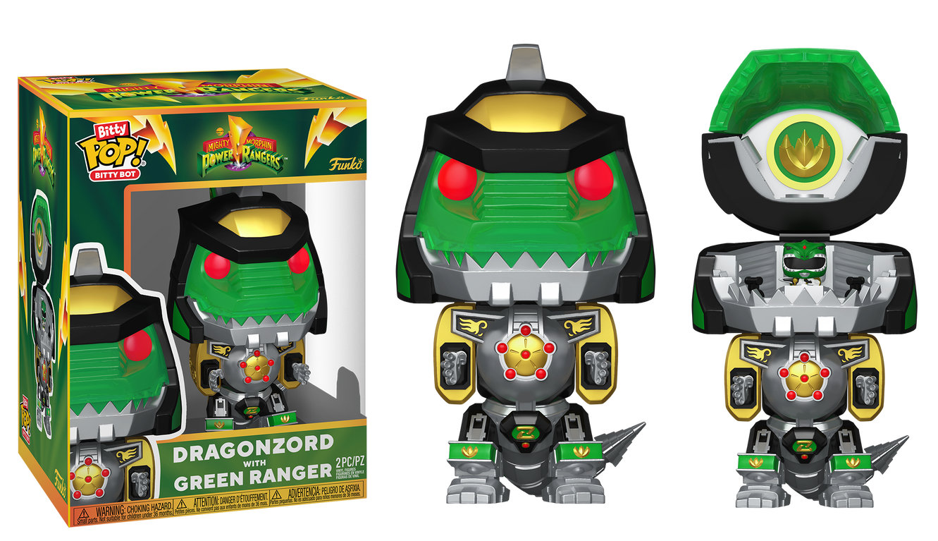 Preventa Dragonzord with Green Ranger Bitty Pop - Power Rangers Bitty Pop!
