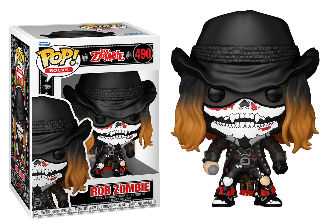 Preventa Rob Zombie #490 - Music Rob Zombie Funko Pop!