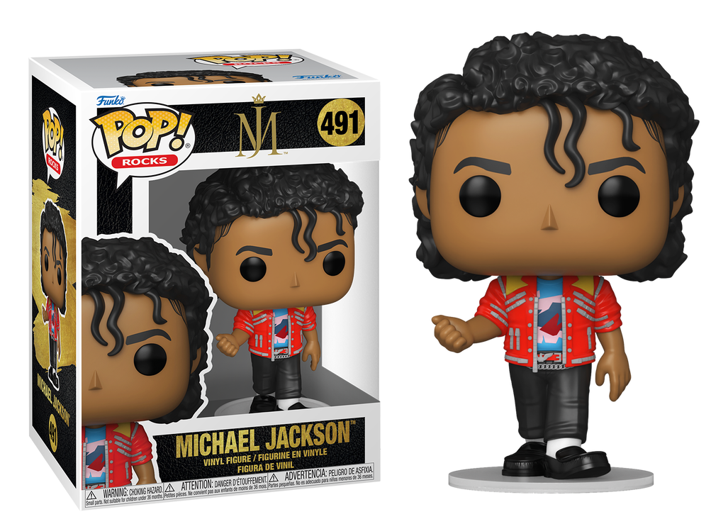 Preventa Michael Jackson Beat It #491 - Music Rocks Funko Pop!