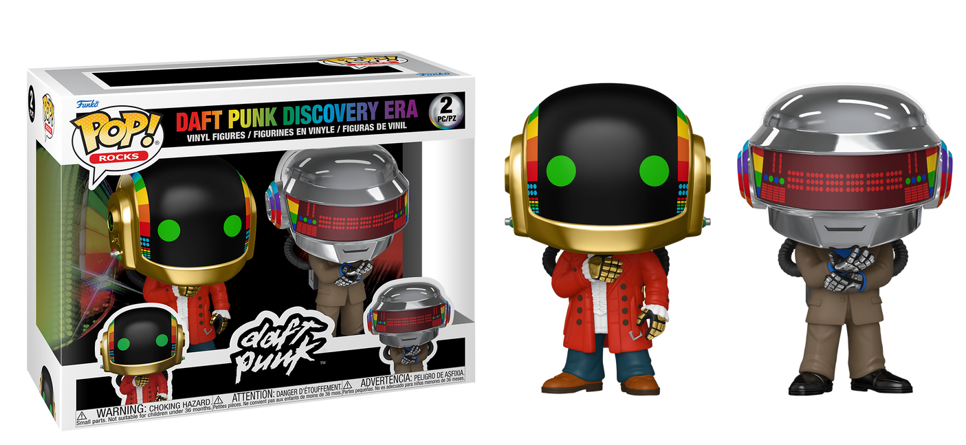 Preventa Daft Punk Discovery Era #2Pack - Daft Punk Music Rocks Funko Pop!