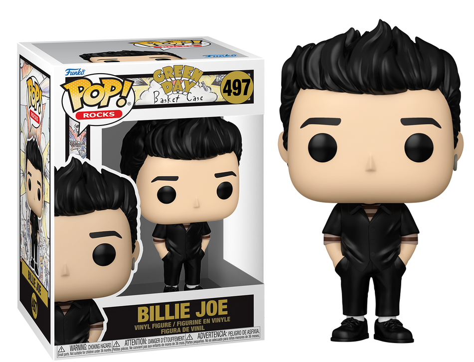 Preventa Billie Joe #497 - Green Day Funko Pop!