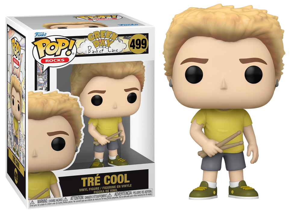 Preventa Tre Cool #499 - Green Day Funko Pop!