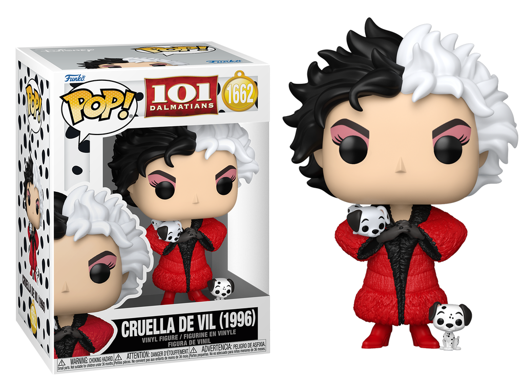 Preventa Cruella de Vil (1996) #1662 - Disney's 101 Dalmatians Funko Pop!