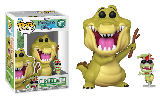 Preventa Louis with Raymond #1670 - Disney's The Princess and The Frog Funko Pop!