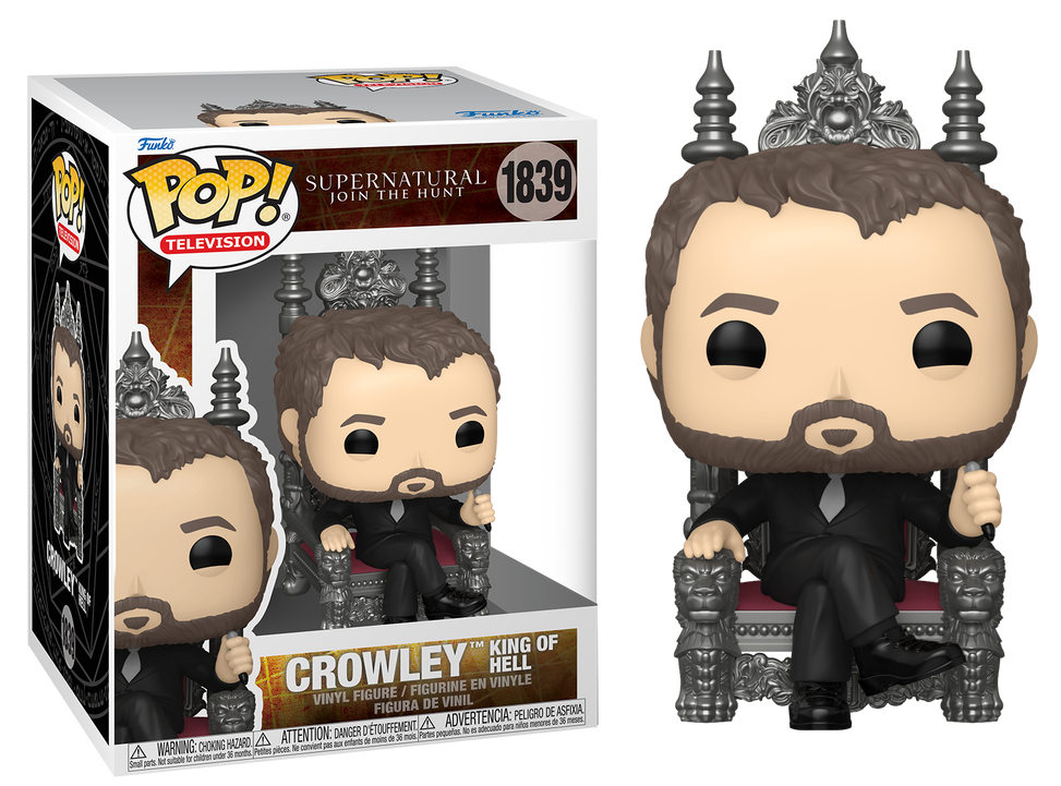 Preventa Crowley King of Hell #1839 - Supernatural Funko Pop!