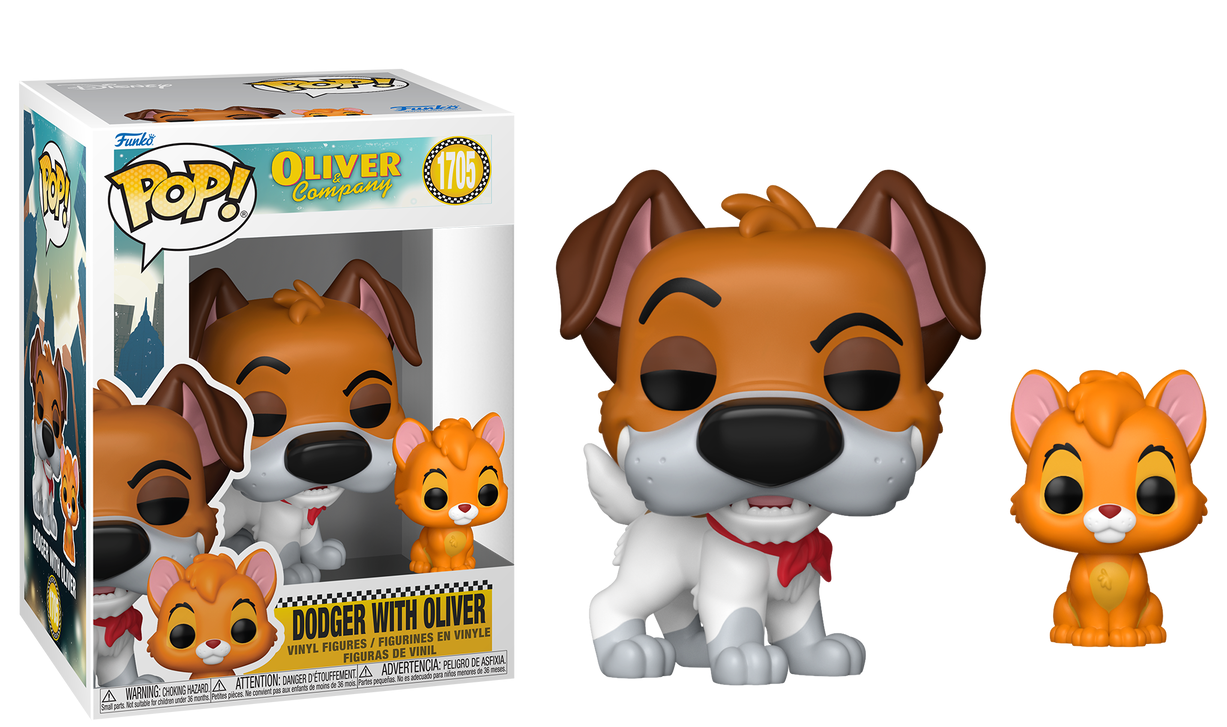 Preventa Dodger with Oliver #1705 - Olivier Company Funko Pop!