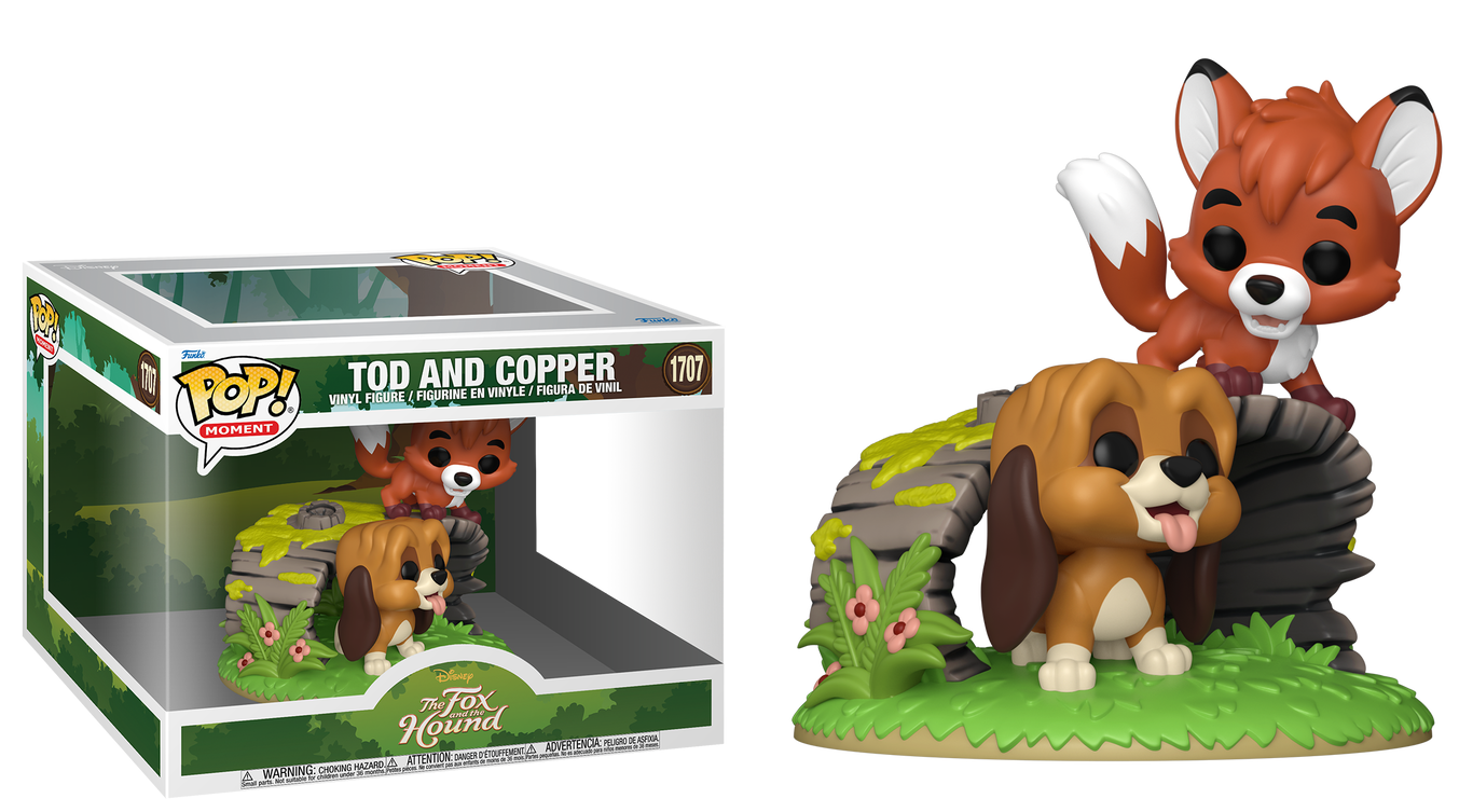 Preventa Tod and Copper #1707 - Disney's The Fox and The Hound Funko Pop!