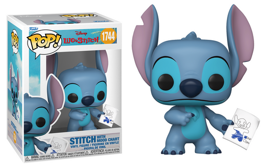 Preventa Stitch with Mood Chart #1744 - Disney's Lilo & Stitch Funko Pop!