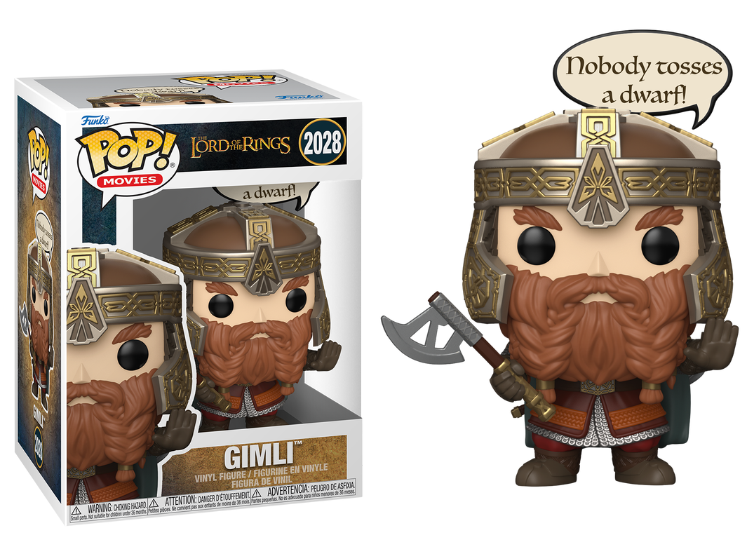 Preventa Gimli Speech Bubble #2028 - The Lord of The Rings Funko Pop!